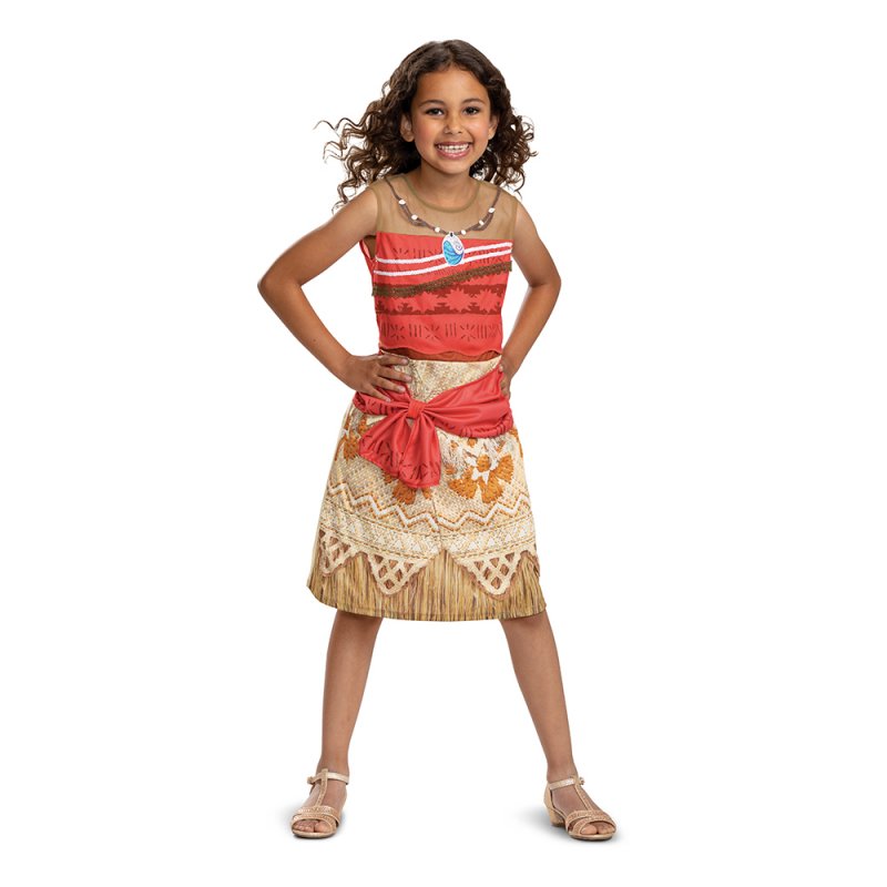 Fato Moana (Vaiana) Classic Idade 3-4 Anos