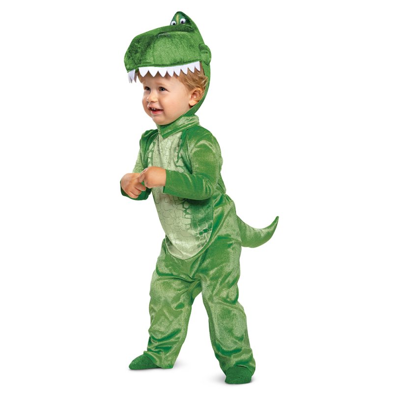 Fato Rex (Toy Story) Deluxe Idade 3-4 Anos
