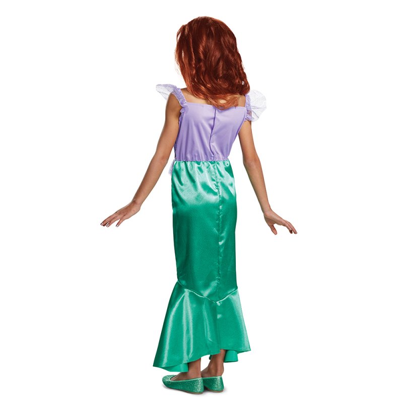 Fato Ariel (Princesas Disney) Classic Idade 3-4 Anos