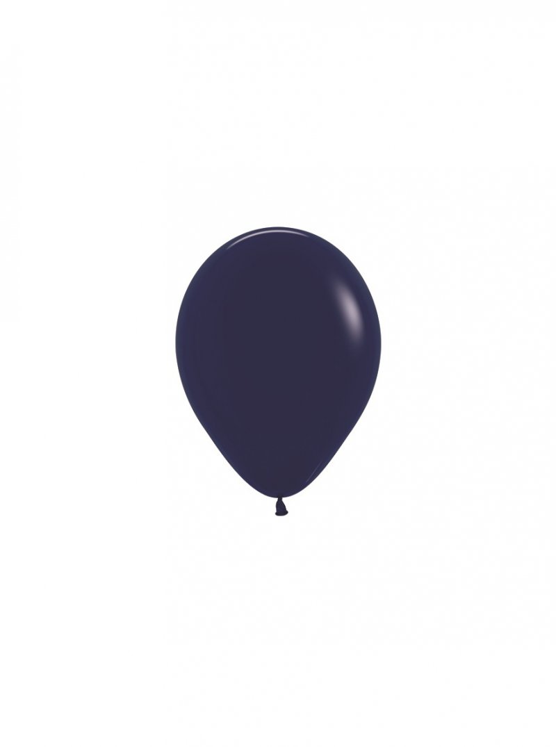 50 Balões latex R5 (12cm) - Navy Blue - 044