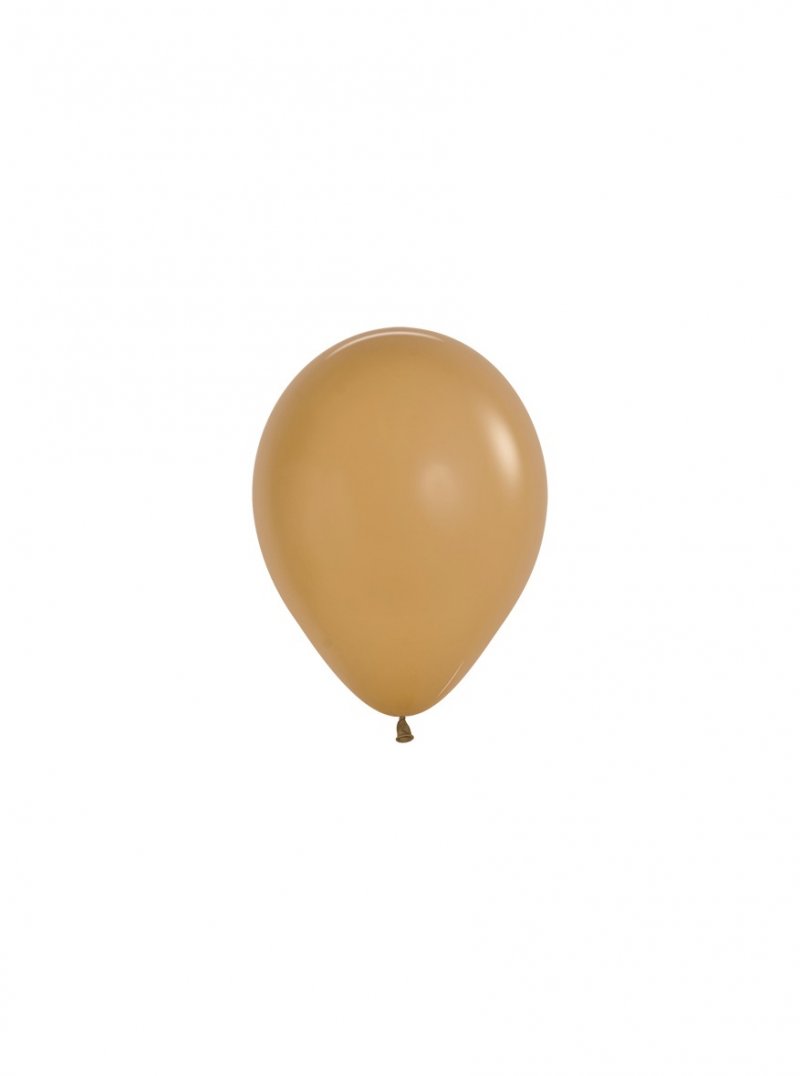 100 Balões latex R5 (12cm) - Latte - 073