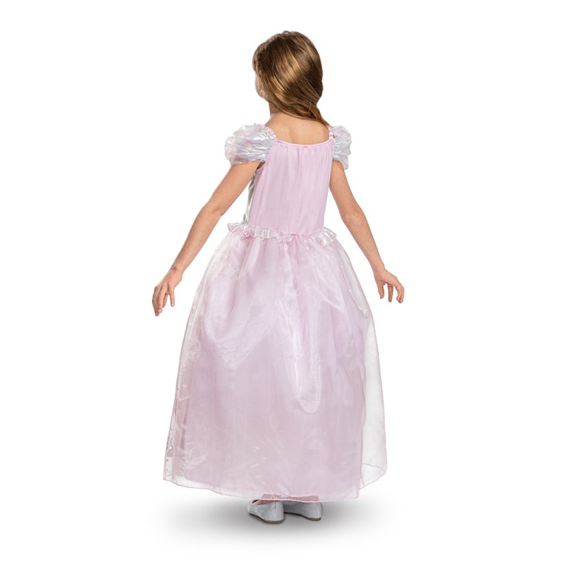 Fato Princesas Disney Deluxe Idade 7-8 Anos
