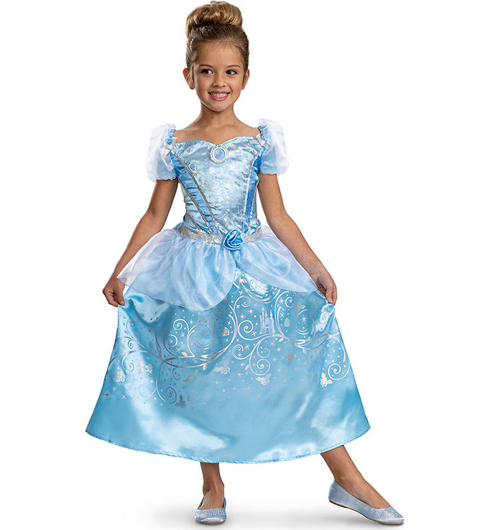 Fato Cinderela (Princesas Disney) Idade 3-4 Anos