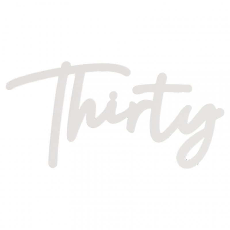 Decoração de arco de balões 'Thirty'
