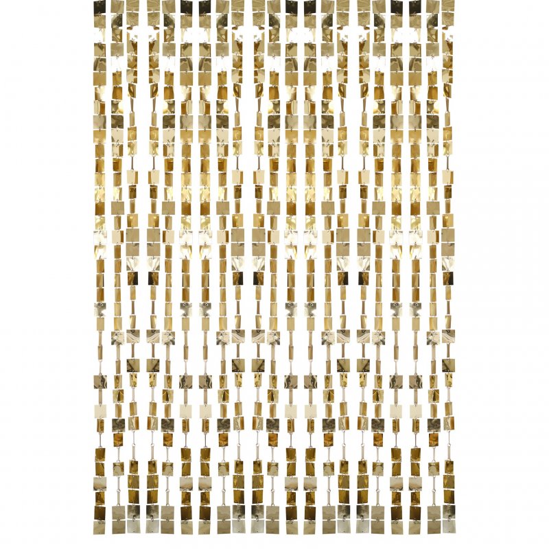 Backdrop com lantejoulas douradas