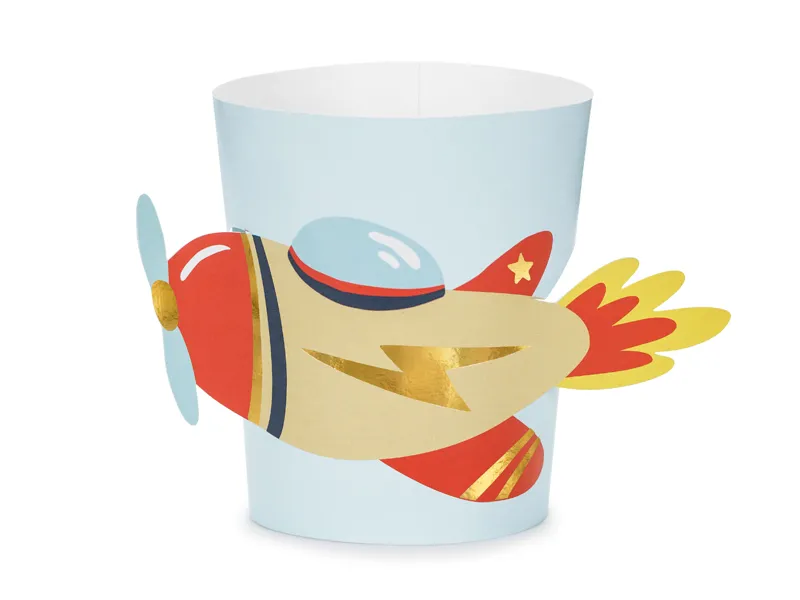 6 Mangas de Copos Aviões