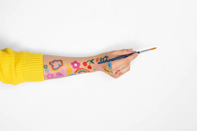 Tintas Faciais 12 cores