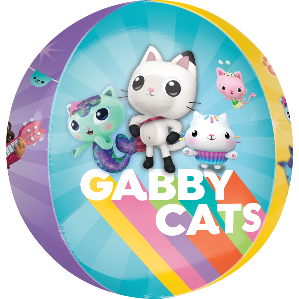 Balão Foil Orbz 43x45cm Gabby's Dollhouse