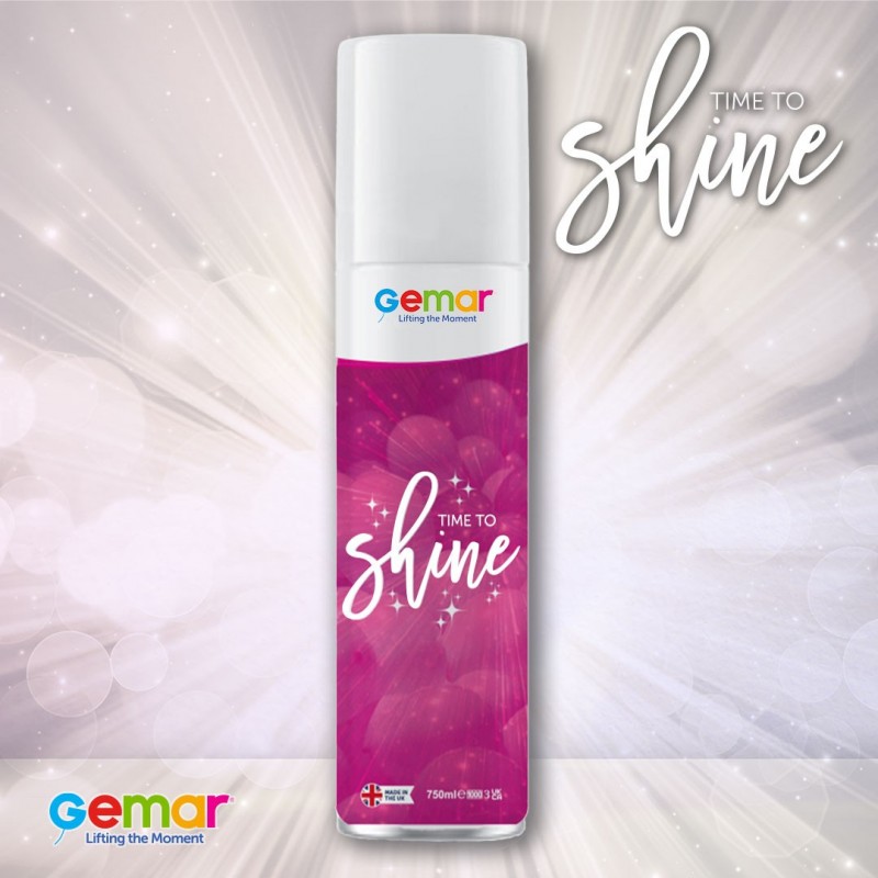 Spray Shine para balões 700ml - Time to shine