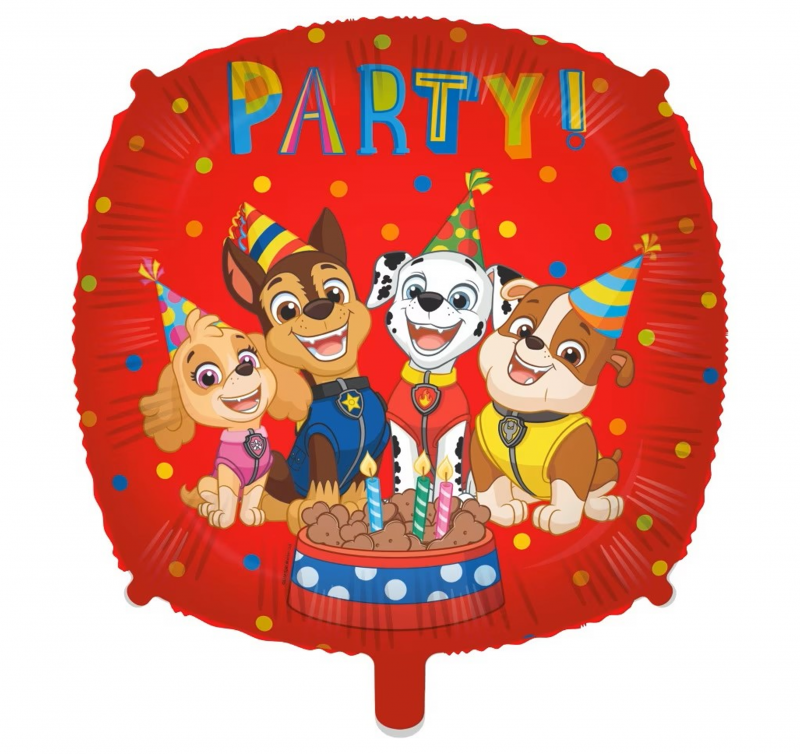 Balão Foil 46cm Patrulha Pata