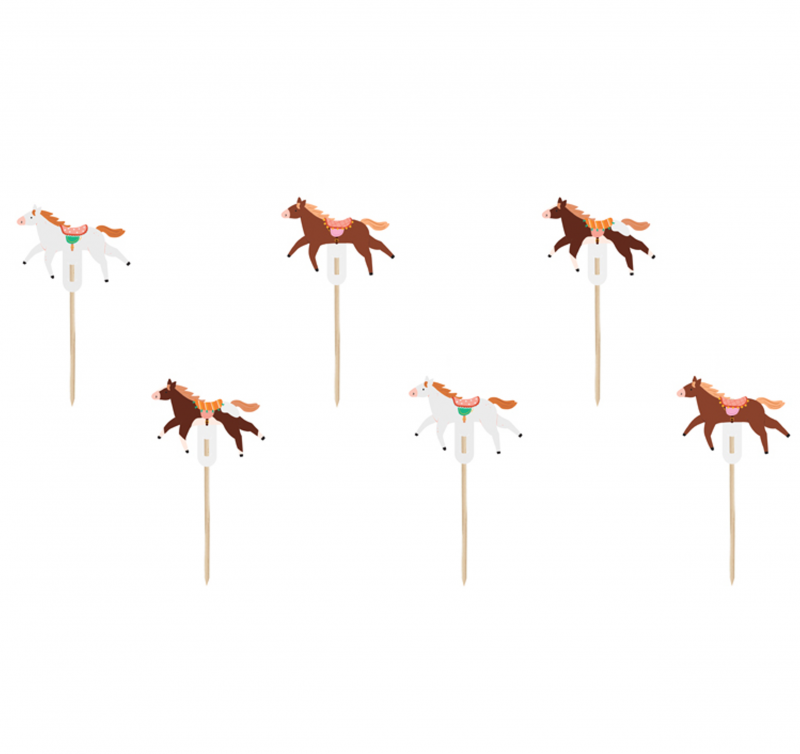 6 Topos de Bolo Cavalos