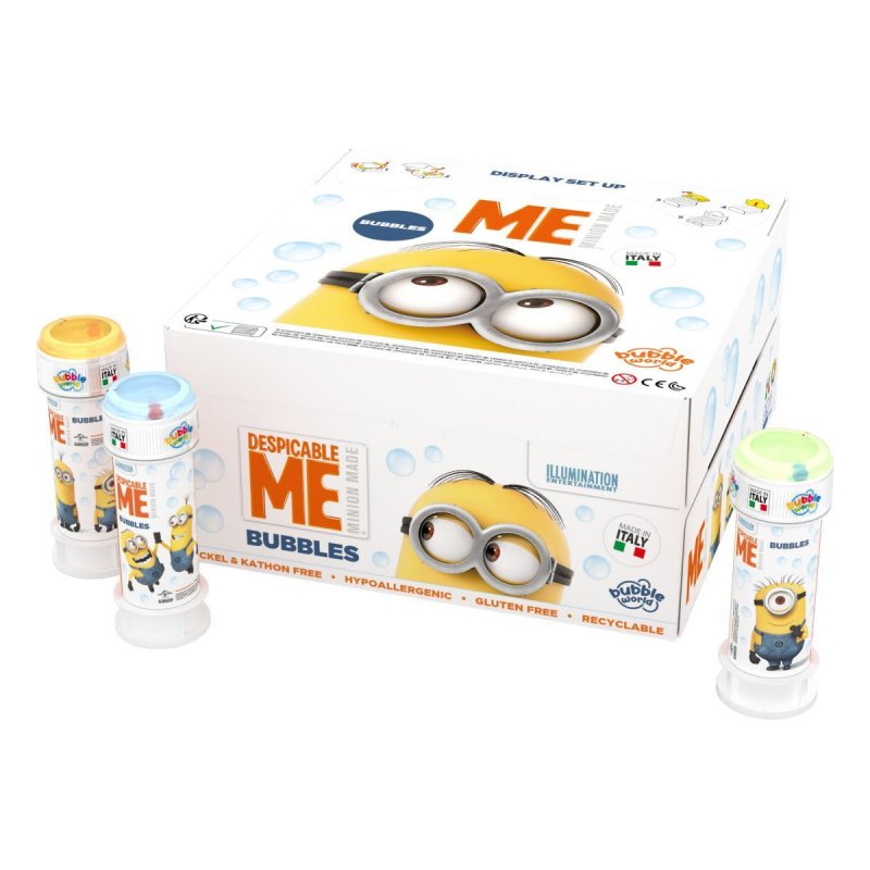 36 Bolas de Sabão 60ml Minions