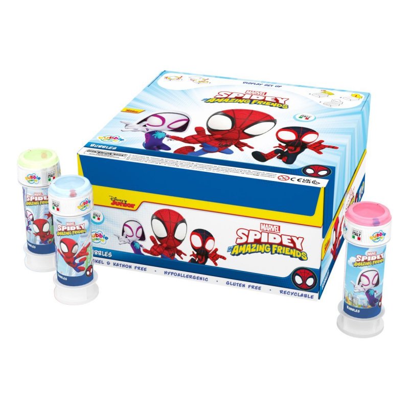 36 Bolas de Sabão 60ml Spider-Man (Homem-Aranha) Spidey