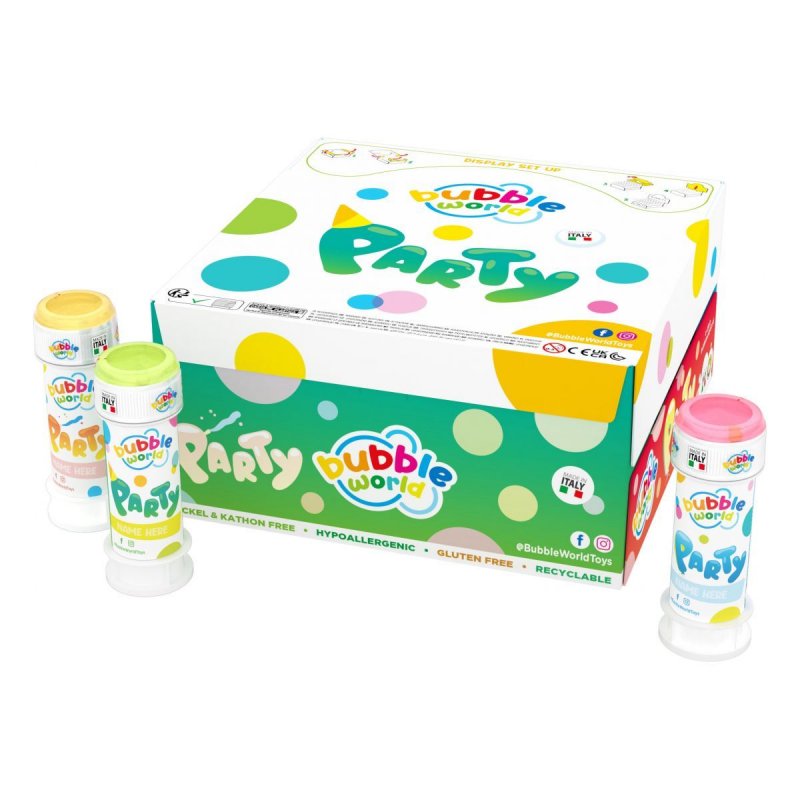 36 Bolas de Sabão 60ml Party