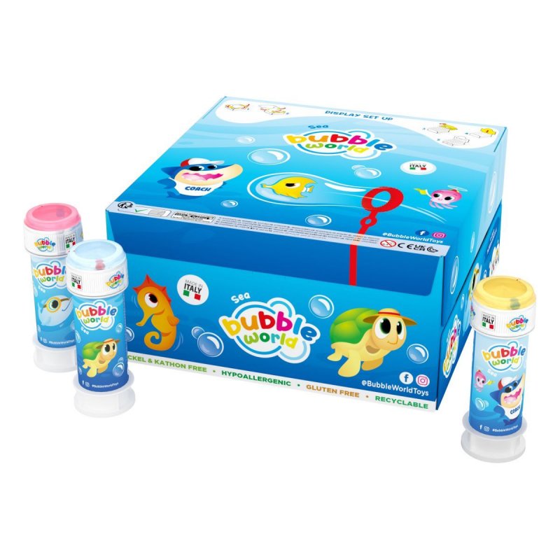 36 Bolas de Sabão 60ml Oceano