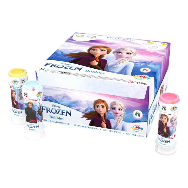 36 Bolas de Sabão 60ml Frozen