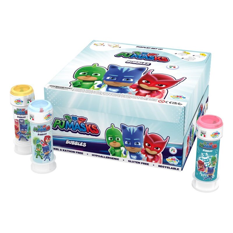36 Bolas de Sabão 60ml PJ Masks