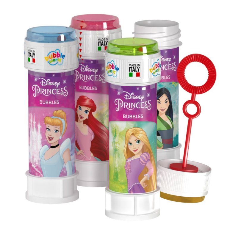 36 Bolas de Sabão 60ml Princesas Disney