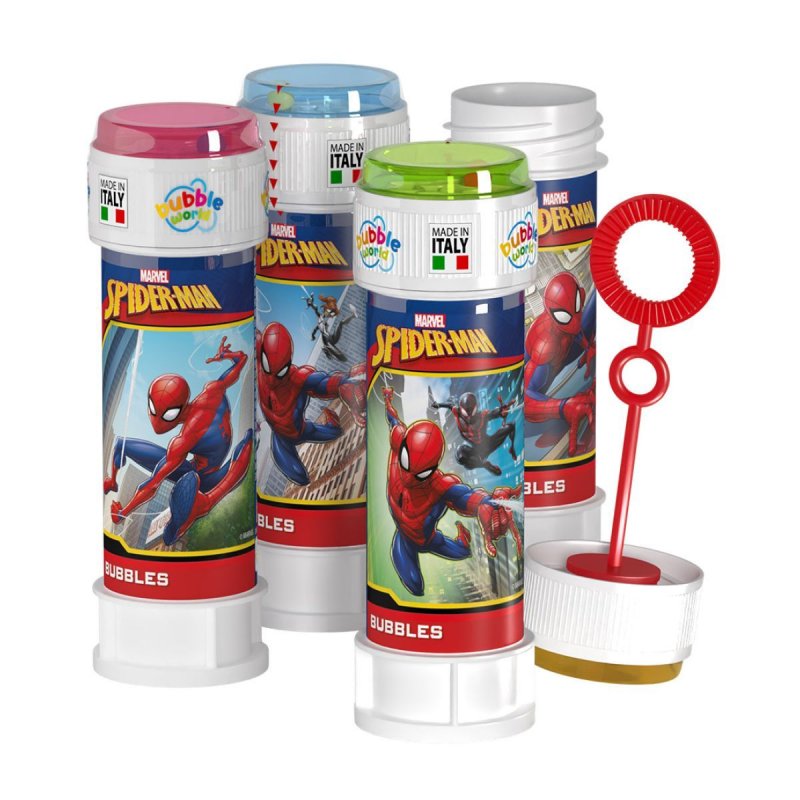 36 Bolas de Sabão 60ml Spider-Man (Homem-Aranha)
