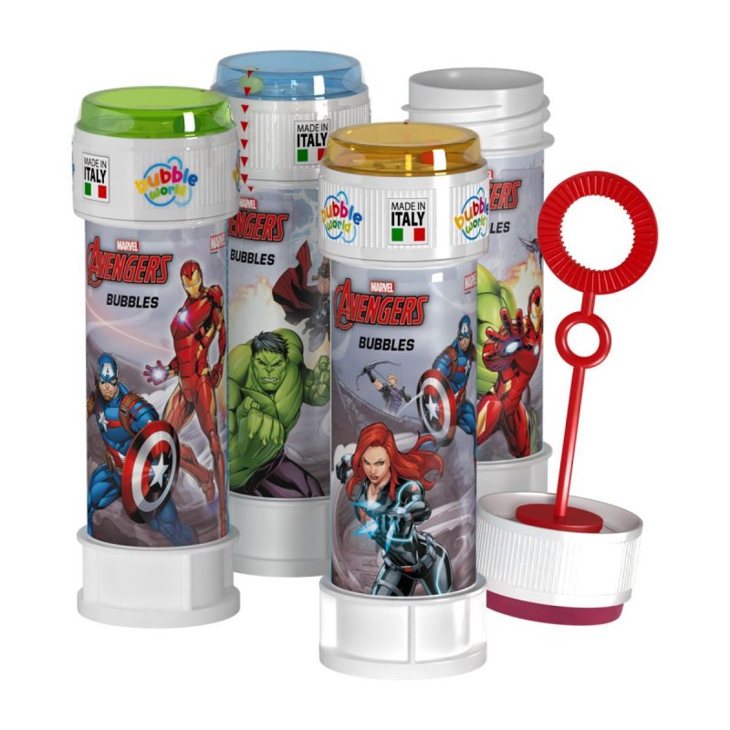 36 Bolas de Sabão 60ml Avengers