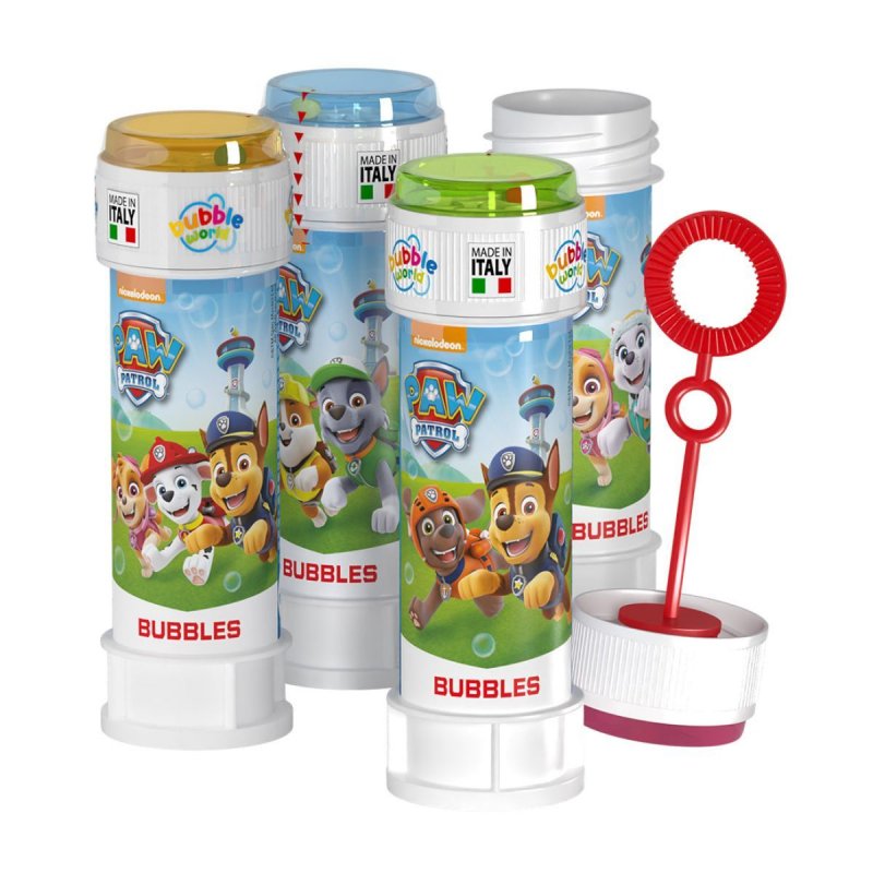 36 Bolas de Sabão 60ml Patrulha Pata