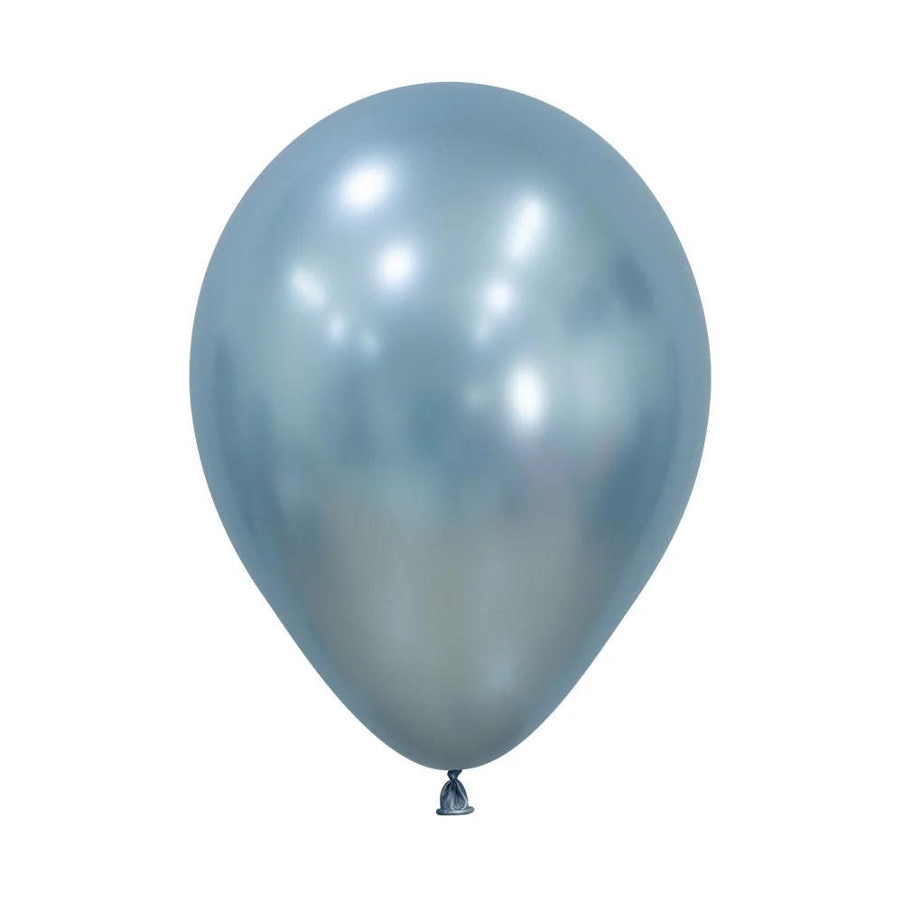 50 Balões latex R12 (30cm) - Silk Arctic Blue - 839