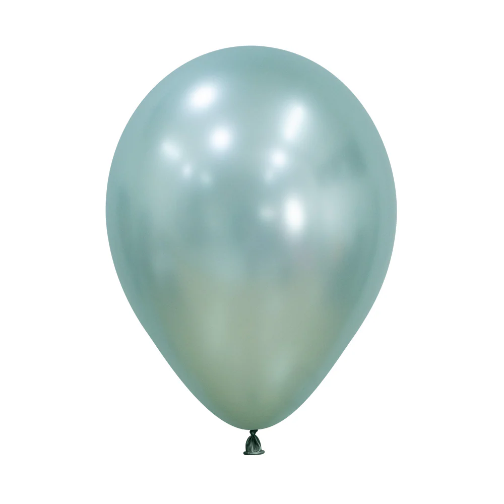 50 Balões latex R12 (30cm) - Silk Cool Mint - 826