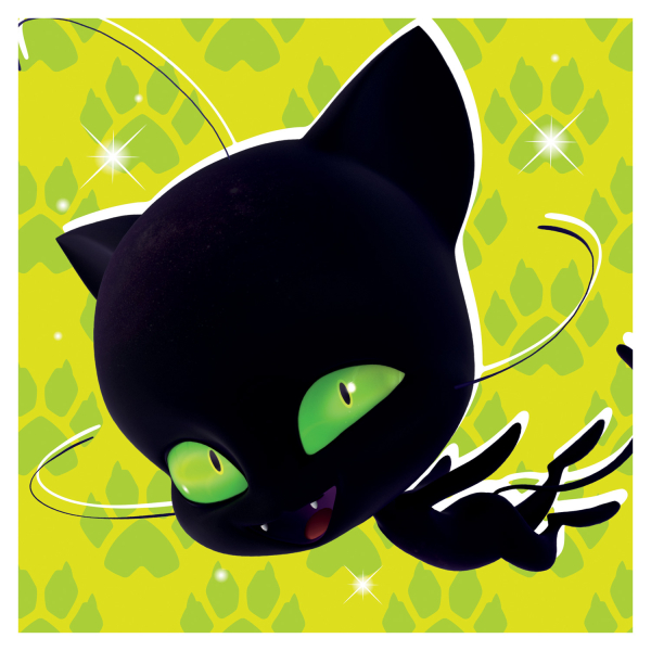 16 Guardanapos 33cm Kwami - LadyBug Miraculous