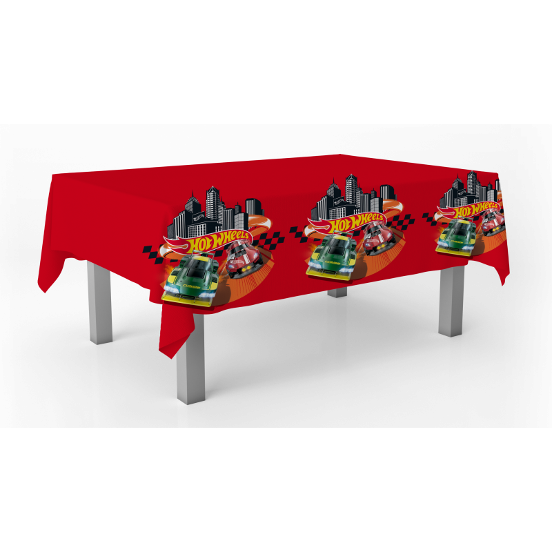 Toalha de mesa 120 x 180 cm Hot Wheels