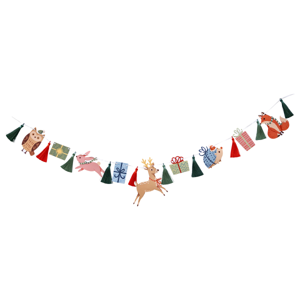 Grinalda Tassel 200x18cm Winter Woodland Natal