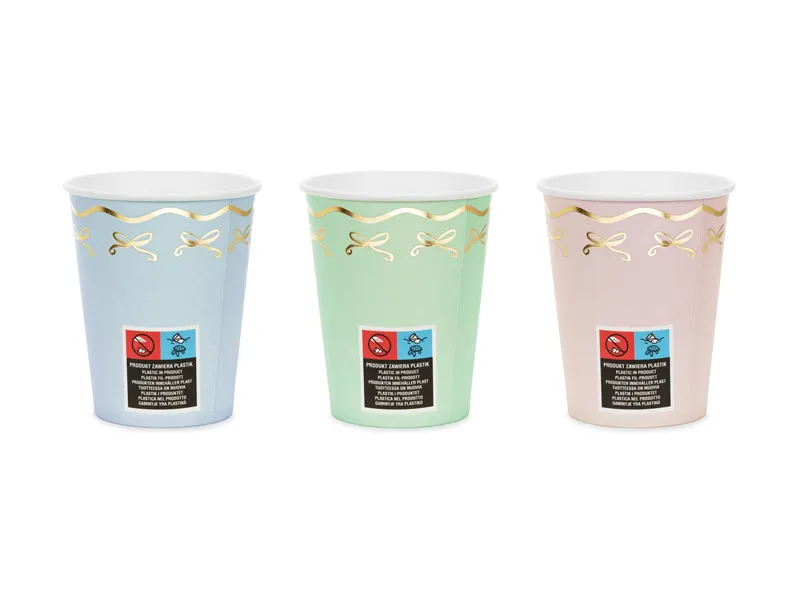 6 Copos 220ml Castelo & Unicórnios