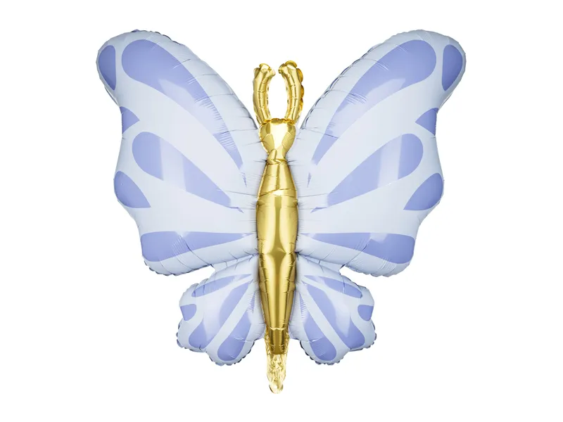 Balão Foil 69x69cm Borboleta Azul