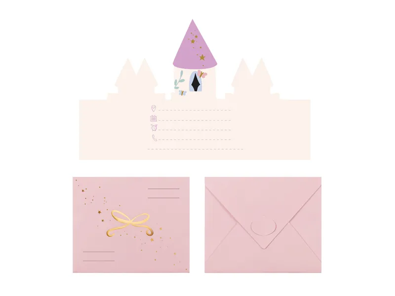 6 Convites Castelo