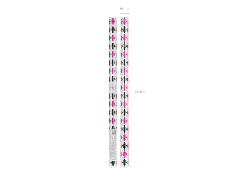 Papel de embrulho 70x200cm Losangos Natal