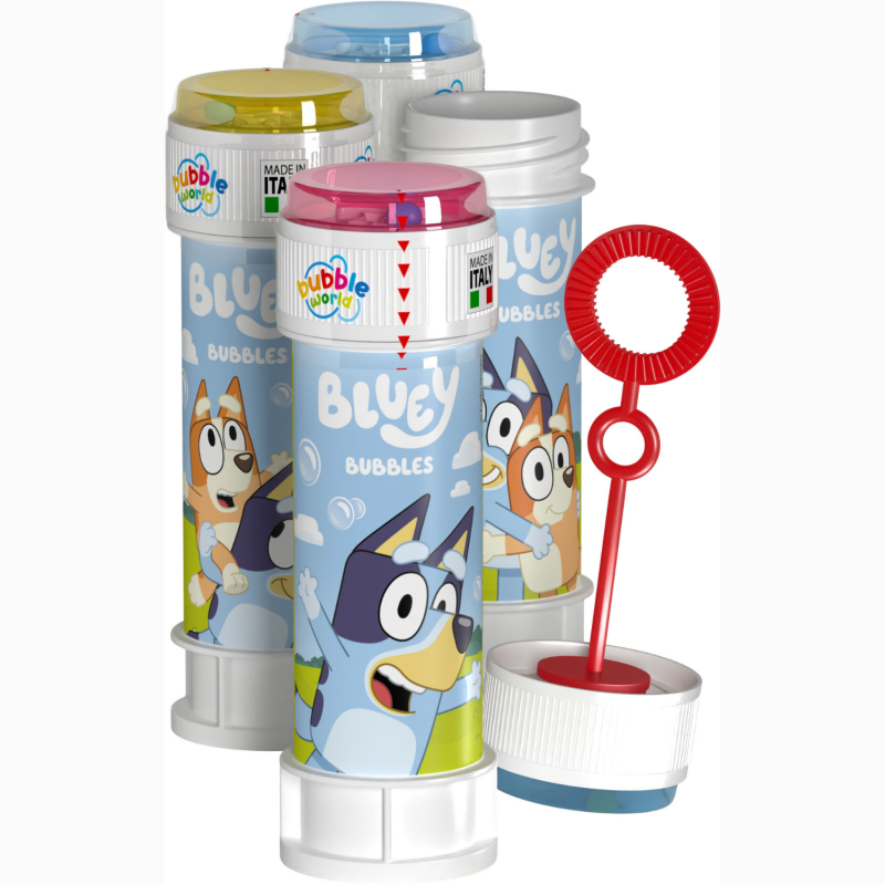 36 Bolas de Sabão 60ml Bluey e Bingo