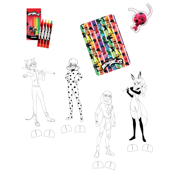 Pack 24 Brindes LadyBug Miraculous