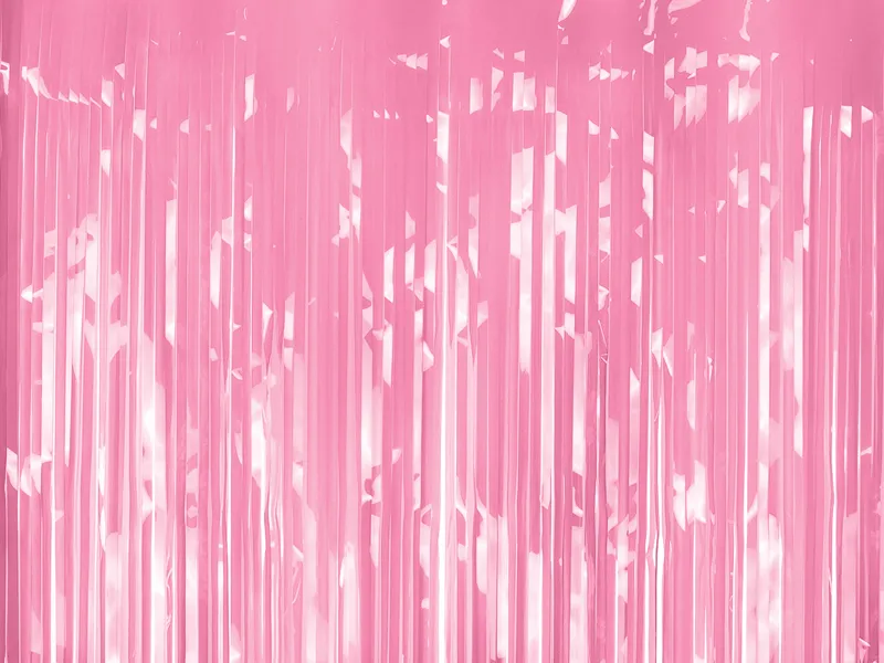 Cortina 100x200cm Rosa Claro