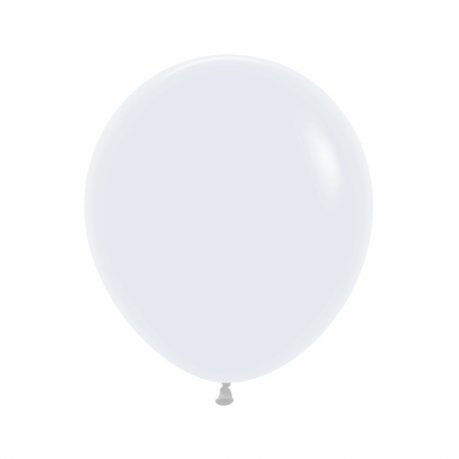 25 Balões latex R18 (45cm) - White Fashion - 005