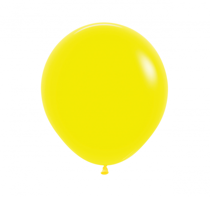 15 Balões latex R18 (45cm) - Yellow - 020