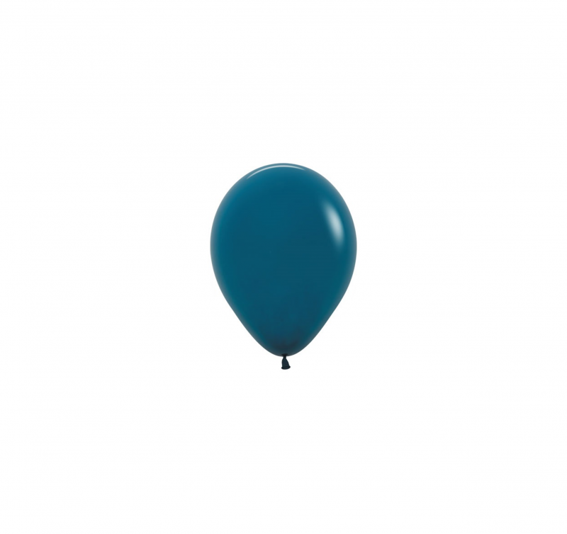 100 Balões latex R5 (12cm) - Deep Teal - 035