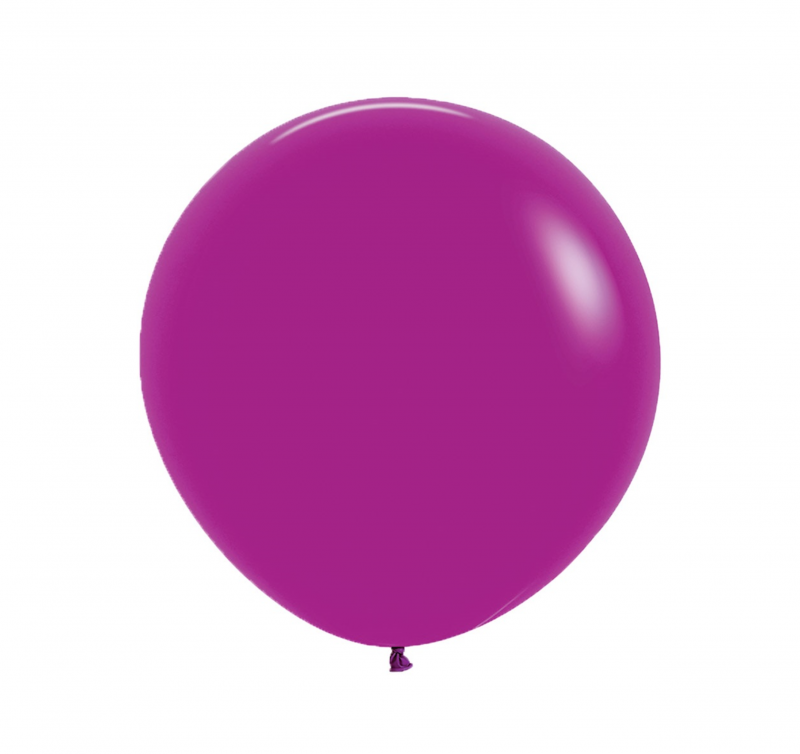 10 Balões latex R24 (60cm) - Purple Orchid - 056