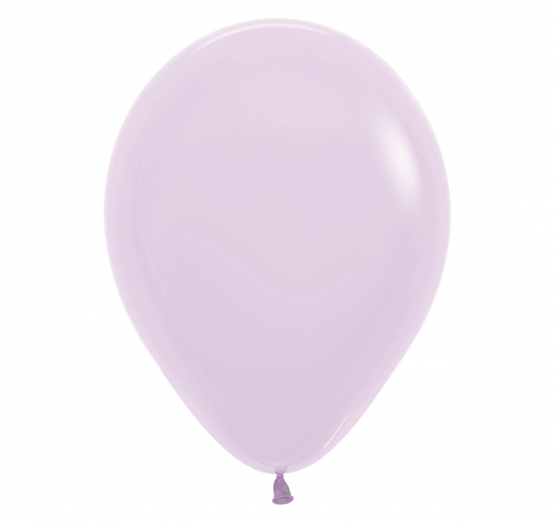 50 Balões latex R12 (30cm) - Pastel Matte Lilac - 650