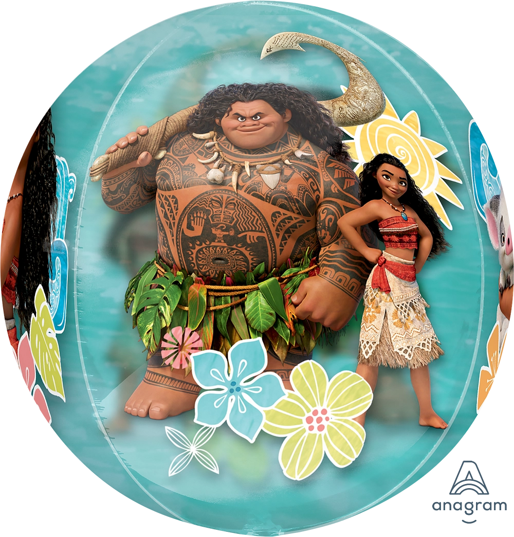 Balão Foil Orbz 38x40cm Moana (Vaiana)