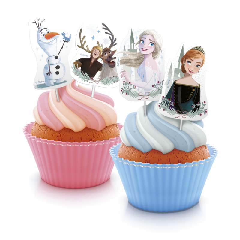 16 Topos de Bolo Frozen