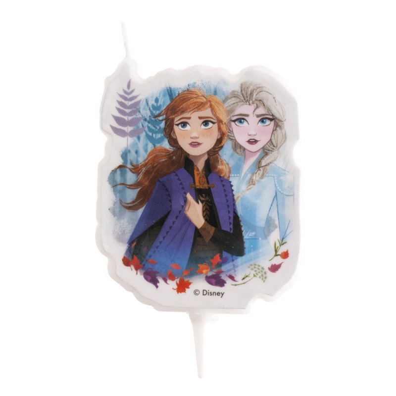 Vela de Aniversário 2D 7,5cm Frozen