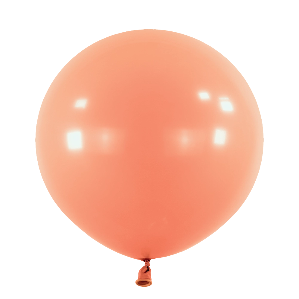 4 Balões latex 24'' (61cm) Fashion Coral