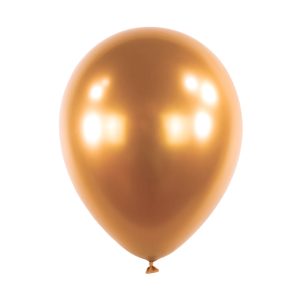 100 Balões latex 5'' (12cm) Satin Luxe™ Amber