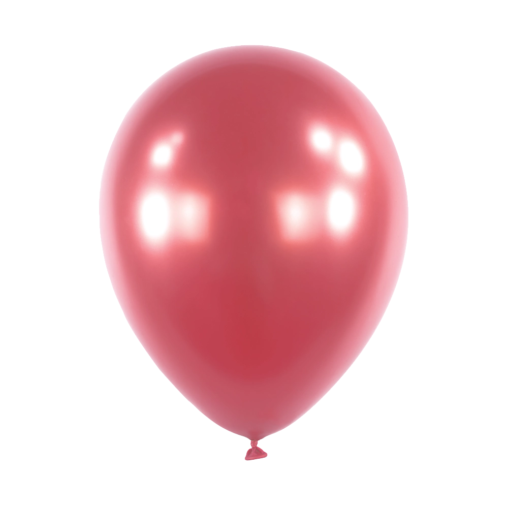 100 Balões latex 5'' (12cm) Satin Luxe™ Pomegranate