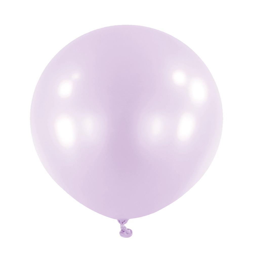 4 Balões latex 24'' (61cm) Macaron Blueberry