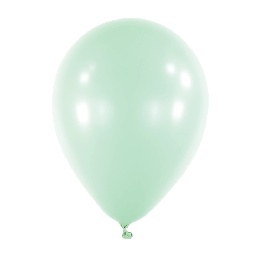 50 Balões latex 11'' (28cm) Macaron Mint